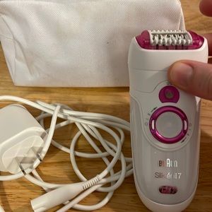 Braun silk-epil7 epilator womens